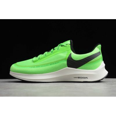 Nike Erkek Air Zoom Winflo 6 Shield Floresan Yeşil / Siyah Koşu Ayakkabısı Türkiye - XLB17VUI